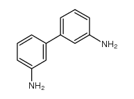 1,1-联苯-3,3-二胺结构式