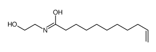 十一碳烯酰胺 MEA结构式