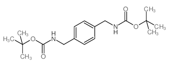 Ditert-butyl 1,4-Benzyldicarbamate结构式