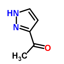 1-(1H-吡唑-3-基)乙酮结构式