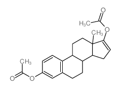 16-去氢雌二醇二醋酸酯结构式