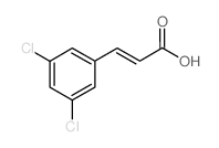 3-(3,5-二氯苯基)丙烯酸结构式