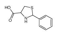 (4S,2r,s)-2-苯基噻唑烷-4-羧酸结构式