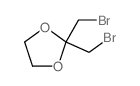 2,2-bis(bromomethyl)-1,3-dioxolane结构式