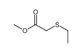 2-(Ethylthio)acetic acid methyl ester结构式
