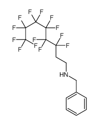 N-benzyl-3,3,4,4,5,5,6,6,7,7,8,8,8-tridecafluorooctan-1-amine结构式