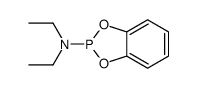 N,N-diethyl-1,3,2-benzodioxaphosphol-2-amine结构式