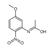 5'-METHOXY-2'-NITROACETANILIDE结构式