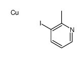 copper,3-iodo-2-methylpyridine结构式