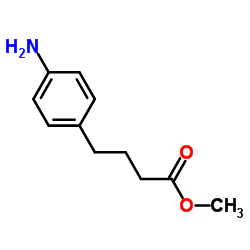 4-(对氨基苯)丁酸甲酯结构式