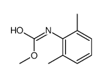 N-(2,6-Dimethylphenyl)carbamic acid methyl ester结构式