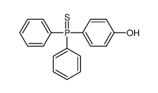 4-diphenylphosphinothioylphenol结构式