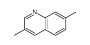3,7-dimethylquinoline结构式