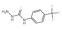 4-[4-(三氟甲基)苯基]-3-硫代氨基脲结构式