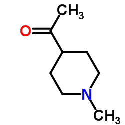 1-(1-甲基-4-哌啶基)-乙酮结构式