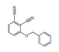 3-phenylmethoxybenzene-1,2-dicarbonitrile结构式