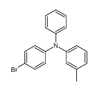 N-(4-bromophenyl)-3-methyl-N-phenylaniline结构式