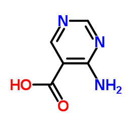 4-氨基嘧啶-5-羧酸结构式