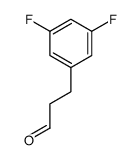 3-(3,5-DIFLUORO-PHENYL)-PROPIONALDEHYDE结构式