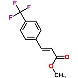 4-三氟甲基肉桂酸甲酯结构式