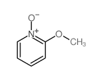 6-methoxy-1-oxido-pyridine结构式