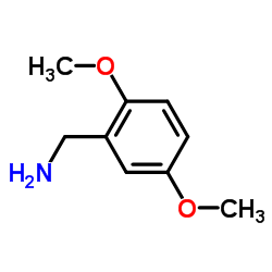 2,4-二甲氧基苄胺结构式