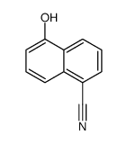 1-Cyano-5-hydroxynaphthalene结构式