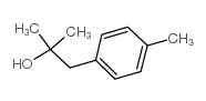 1,1-二甲基-2-(4-甲苯基)-乙醇结构式
