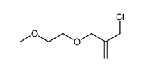 2-(chloromethyl)-3-(2-methoxyethoxy)prop-1-ene结构式