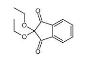 2,2-diethoxyindene-1,3-dione结构式