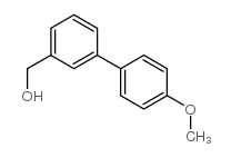 (4-甲氧基联苯-3-基)-甲醇结构式