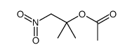 (2-methyl-1-nitropropan-2-yl) acetate结构式
