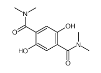 TEREPHTHALAMIDE, 2,5-DIHYDROXY-N,N,N',N'-TETRAMETHYL-结构式