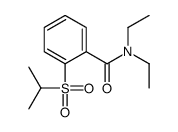 N,N-Diethyl-o-(isopropylsulfonyl)benzamide结构式