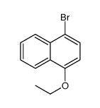 1-bromo-4-ethoxynaphthalene结构式