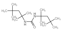 Urea,N,N'-bis(1,1,3,3-tetramethylbutyl)-结构式