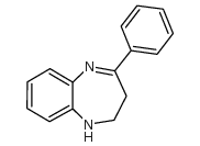 4-苯基-2,3-二氢-1H-1,5-苯并二氮结构式