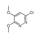 6-Chloro-3,4-dimethoxypyridazine结构式