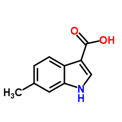 6-甲基吲哚-3-甲酸结构式