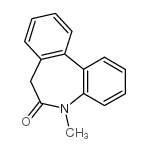 5-甲基-5H-二苯并[b,d]氮杂卓-6(7H)-酮结构式