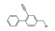 2-CYANO-4-BROMOMETHYLBIPHENYL结构式