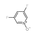 (9CI)-3,5-二氟吡啶 1-氧化物结构式