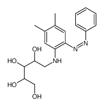 3,4-二甲苯基-6-苯基偶氮-D-核糖胺结构式