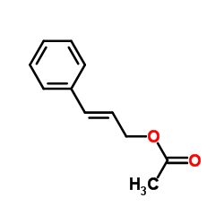 乙酸(肉)桂酯结构式