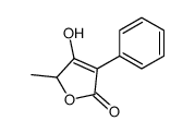 3-hydroxy-2-methyl-4-phenyl-2H-furan-5-one结构式