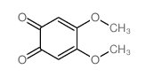 4,5-二甲氧基-1,2-苯并醌结构式