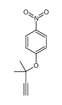 1-(2-methylbut-3-yn-2-yloxy)-4-nitrobenzene结构式