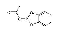 1,3,2-benzodioxaphosphol-2-yl acetate结构式