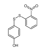 4-[(2-nitrophenyl)disulfanyl]phenol结构式