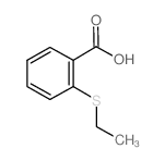 2-(乙基硫代)苯甲酸结构式